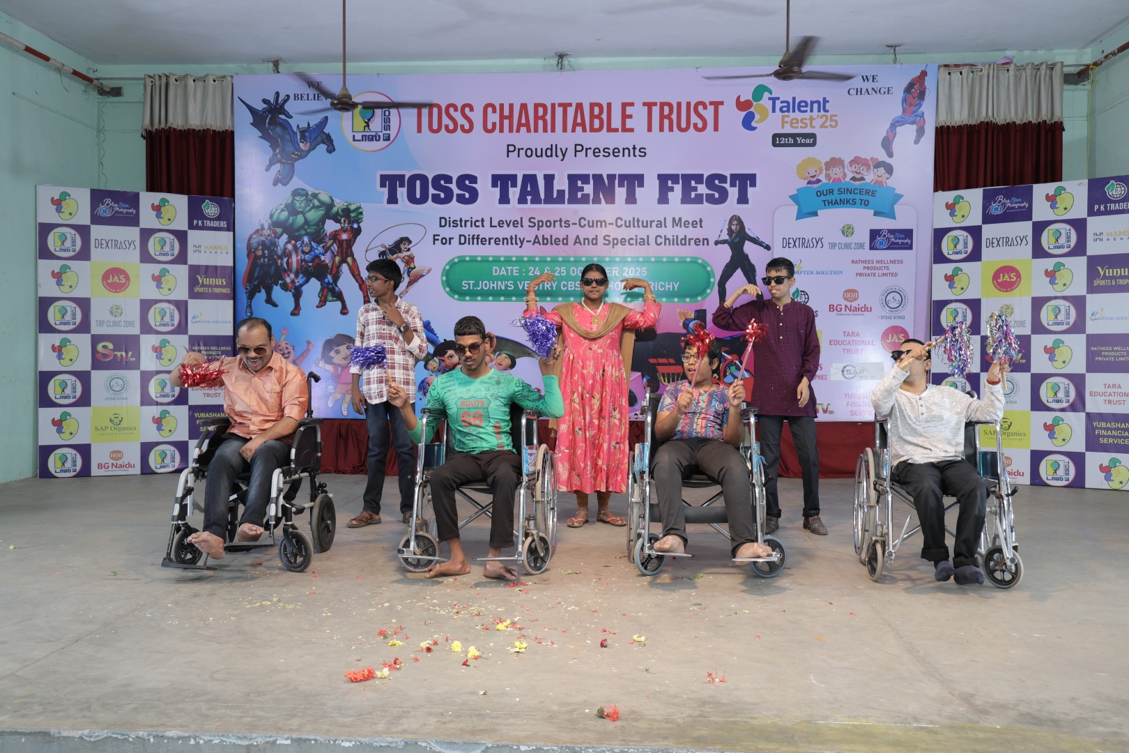 TOSS Talent Fest 2025 stage performance